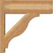 Ekena Millwork Funston Block Rough Sawn Outlooker, Western Red Cedar, 8"W x 24"D x 24"H OUT08X24X24FST05RWR - alternate 2